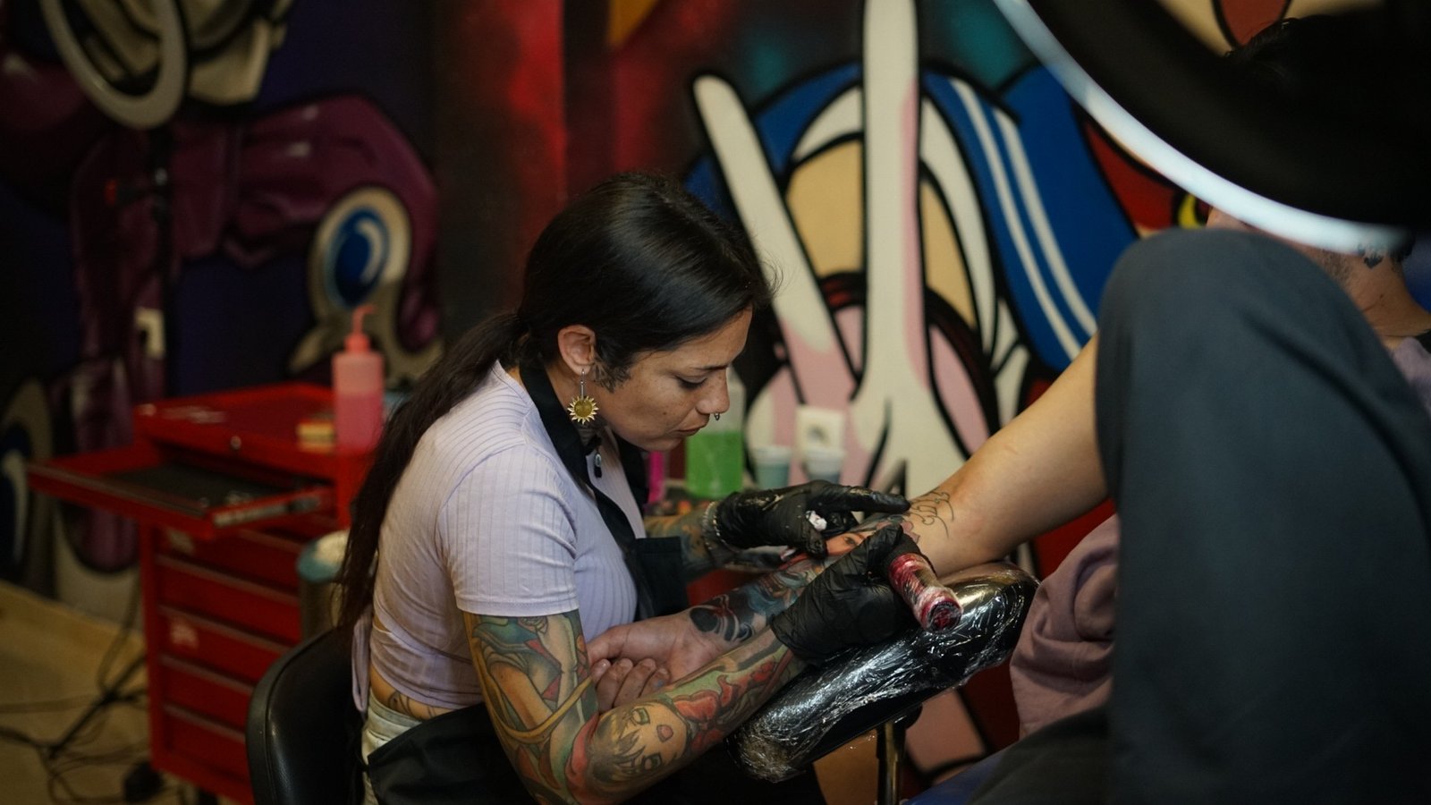 Ainhoa tatuando, evolución profesional